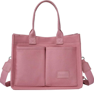 Canvas Tote Bags Women Mommy Bag Large Capacity and multi pockets Hand Bag
