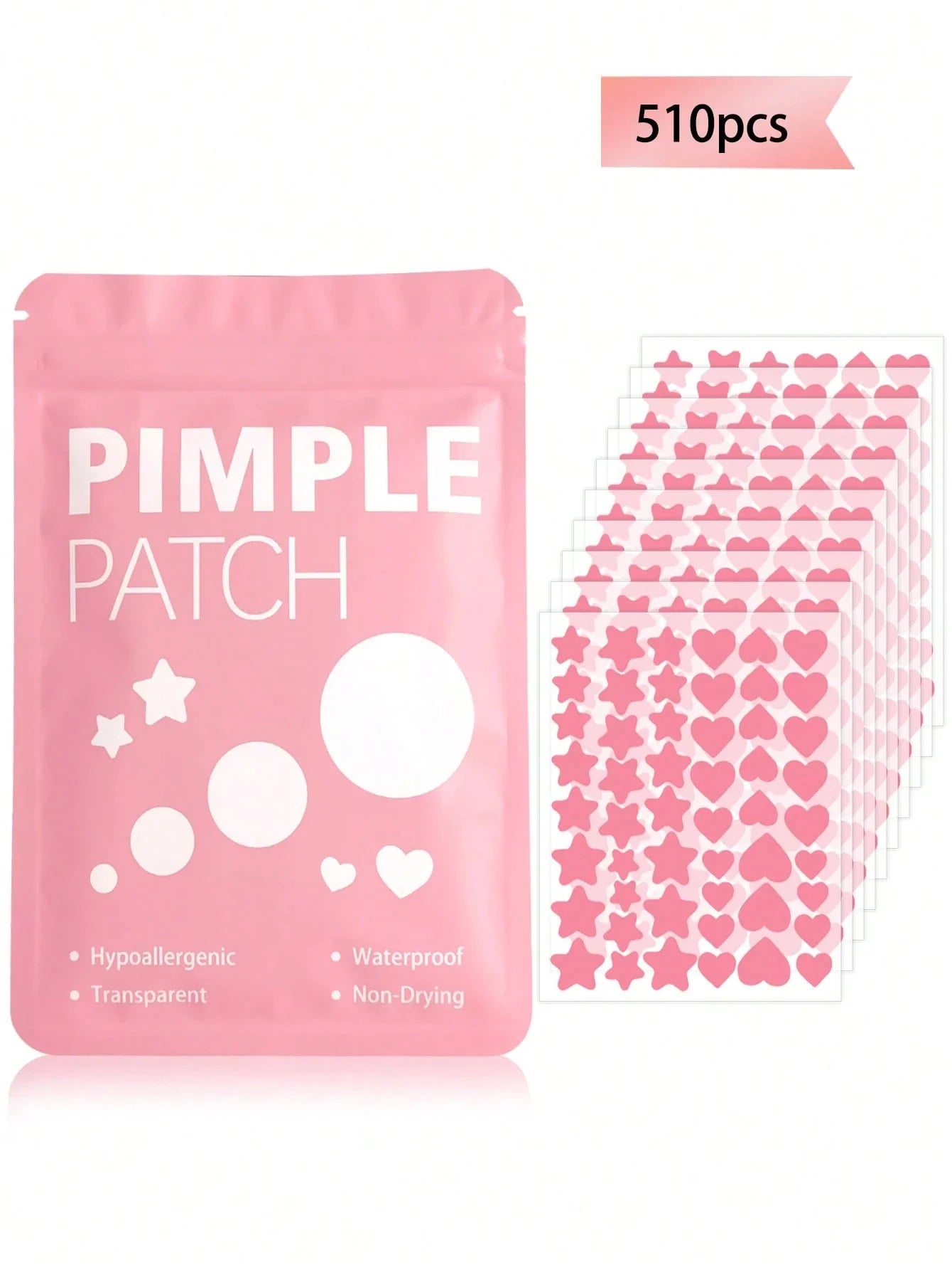 255pcs Colorful Star Stickers