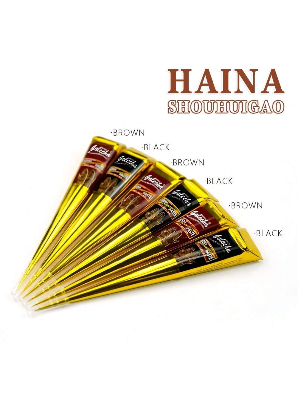 Henna Tattoo Paste Set