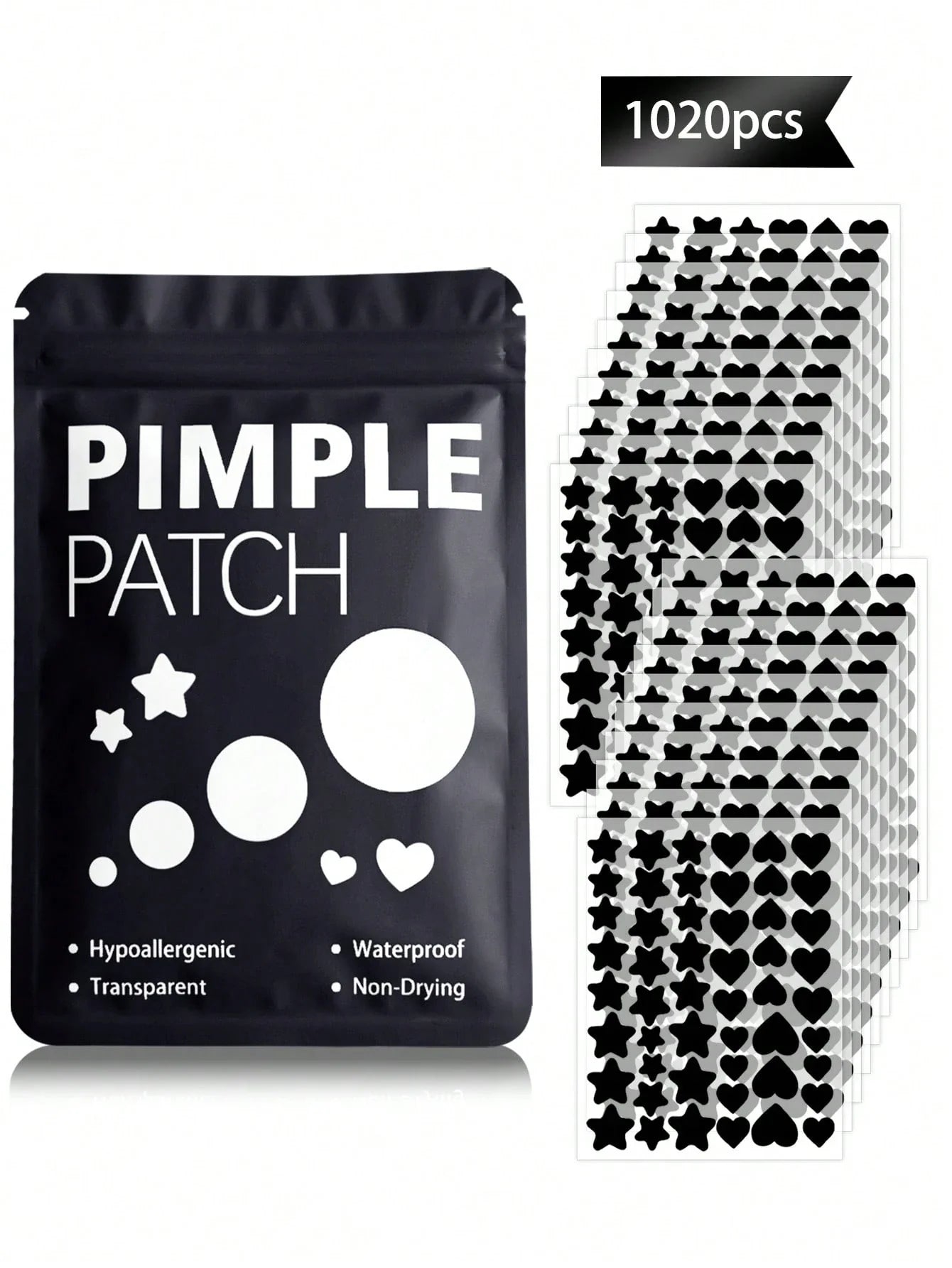 255pcs Colorful Star Stickers