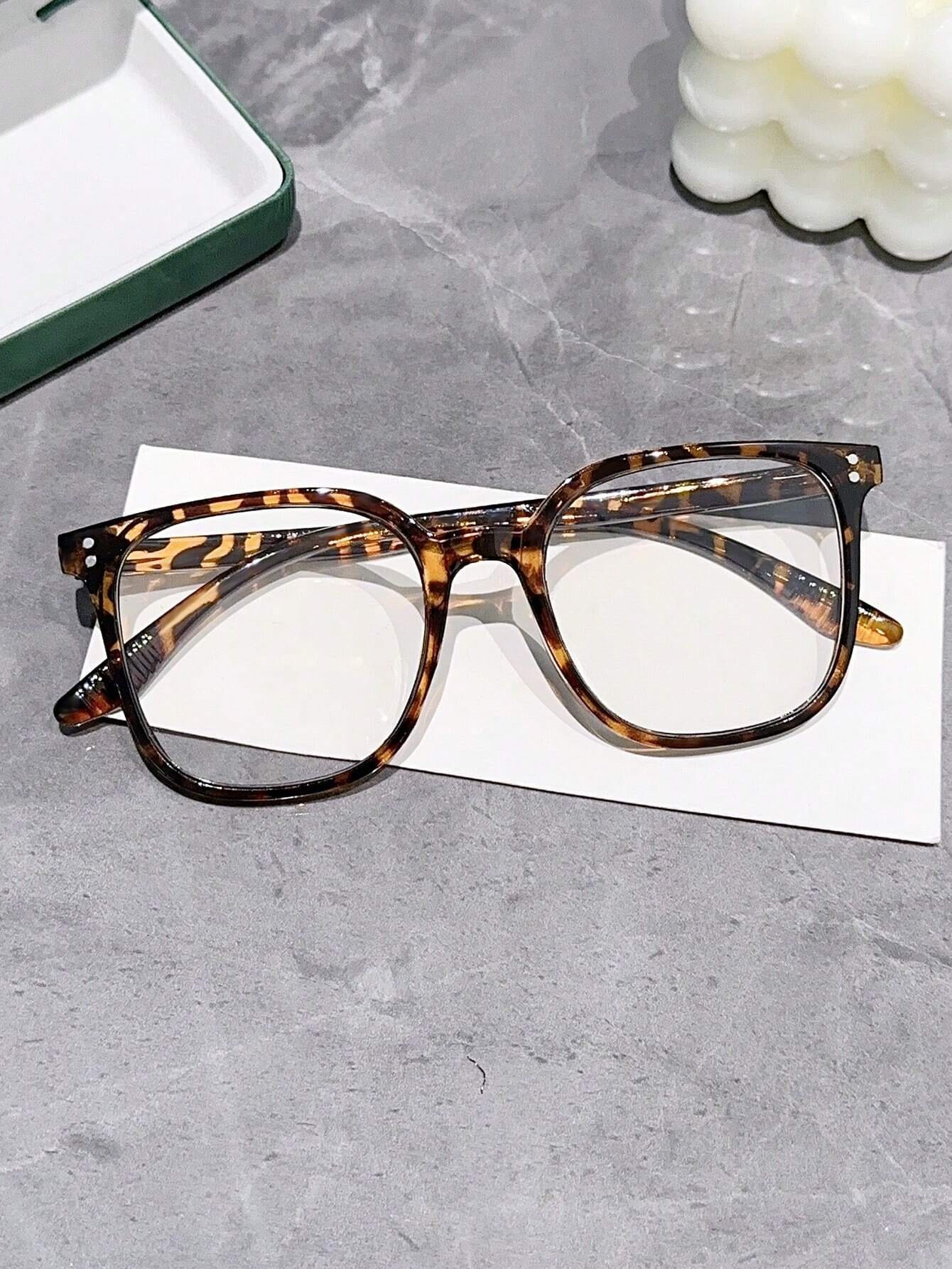 Leopard Print Blue Light Glasses