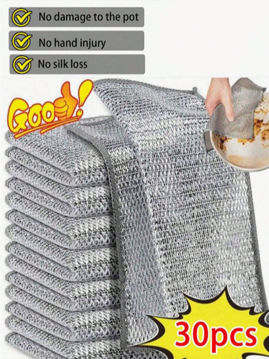 Metal Scouring Pads Set