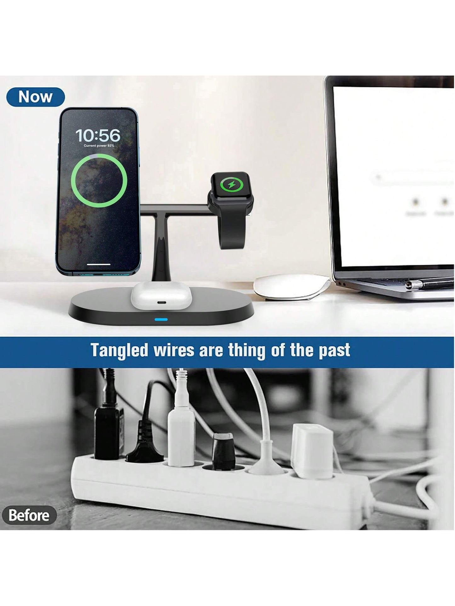 3-in-1 Magnetic Wireless Charger