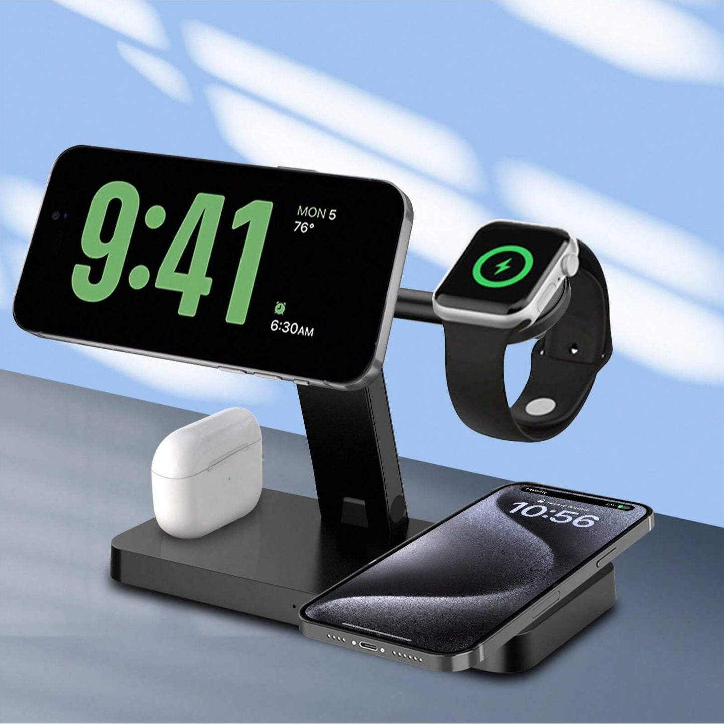 4-in-1 Magnetic Wireless Charger