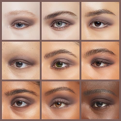 FOCALLURE Shimmer and Matte Cream Eyeshadow Stick,Smooth Brilliant Eye Brightener Pencil for Women,Long Lasting Waterproof Eye Shadow and Liners Makeup,MISTY