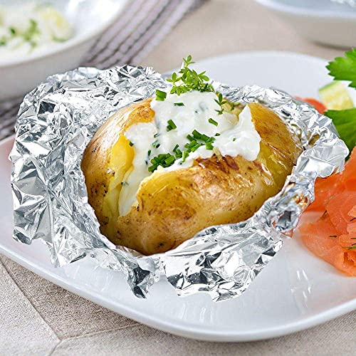 ForPro Professional Collection Embossed Foil Sheets 900S, Aluminum Foil, Pop-Up Dispenser, for Hair Color Application and Highlighting, Food Safe, 9” W x 10.75” L, 500-Count (Pack of 6)