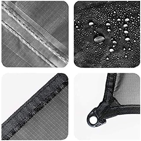 Rain Fly Tarp | Waterproof Tent Camping Shelter Canopy | Lightweight Easy Setup for Hammock, Backpacking or Camp Gear | Premium Quality 12 x 9 ft | Gray