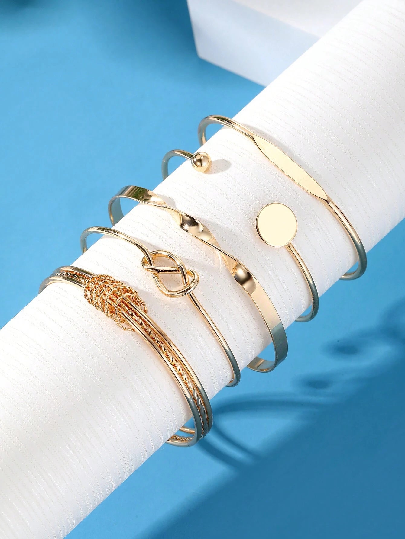 Bohemian Women’s Metal Bracelet Set