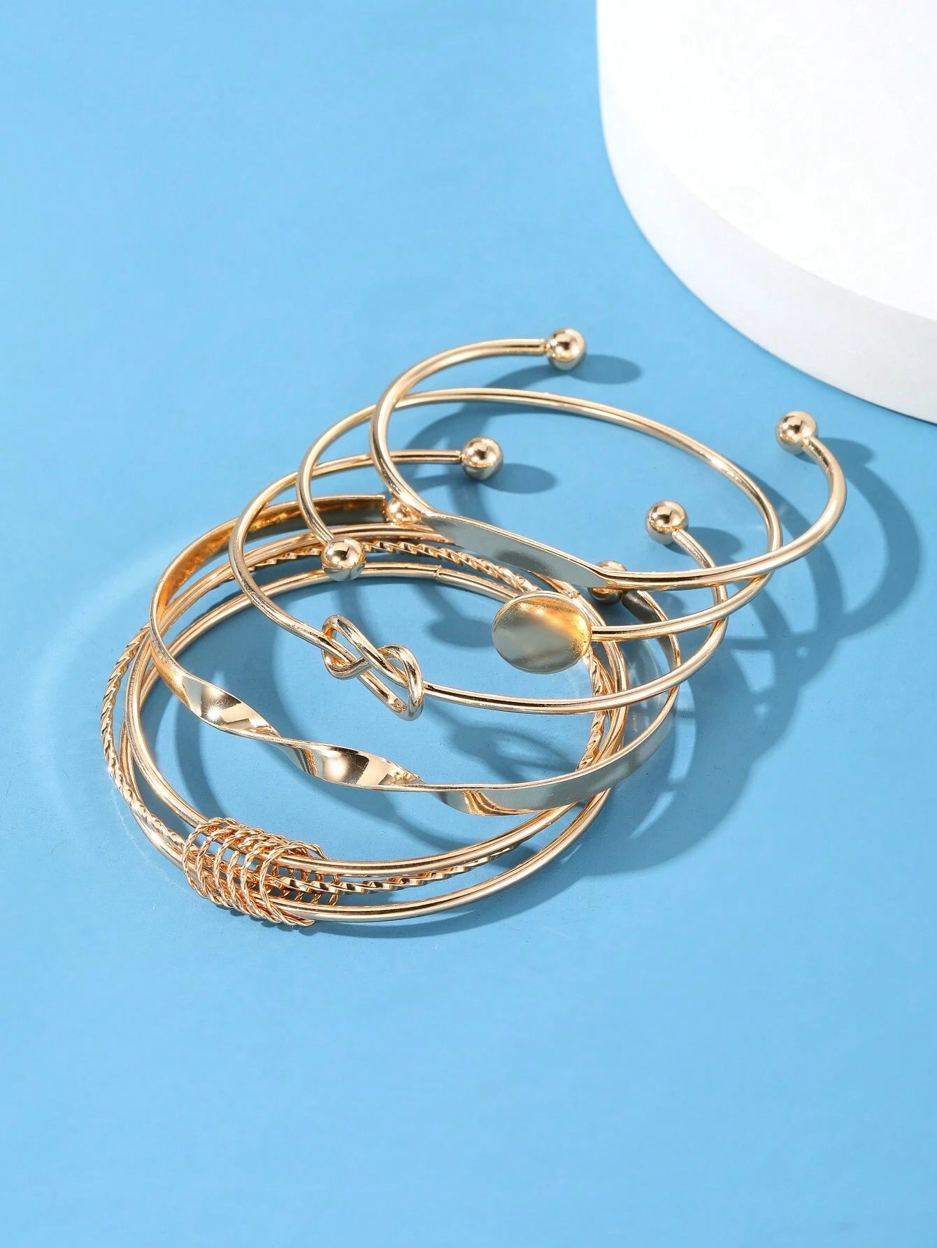 Bohemian Women’s Metal Bracelet Set