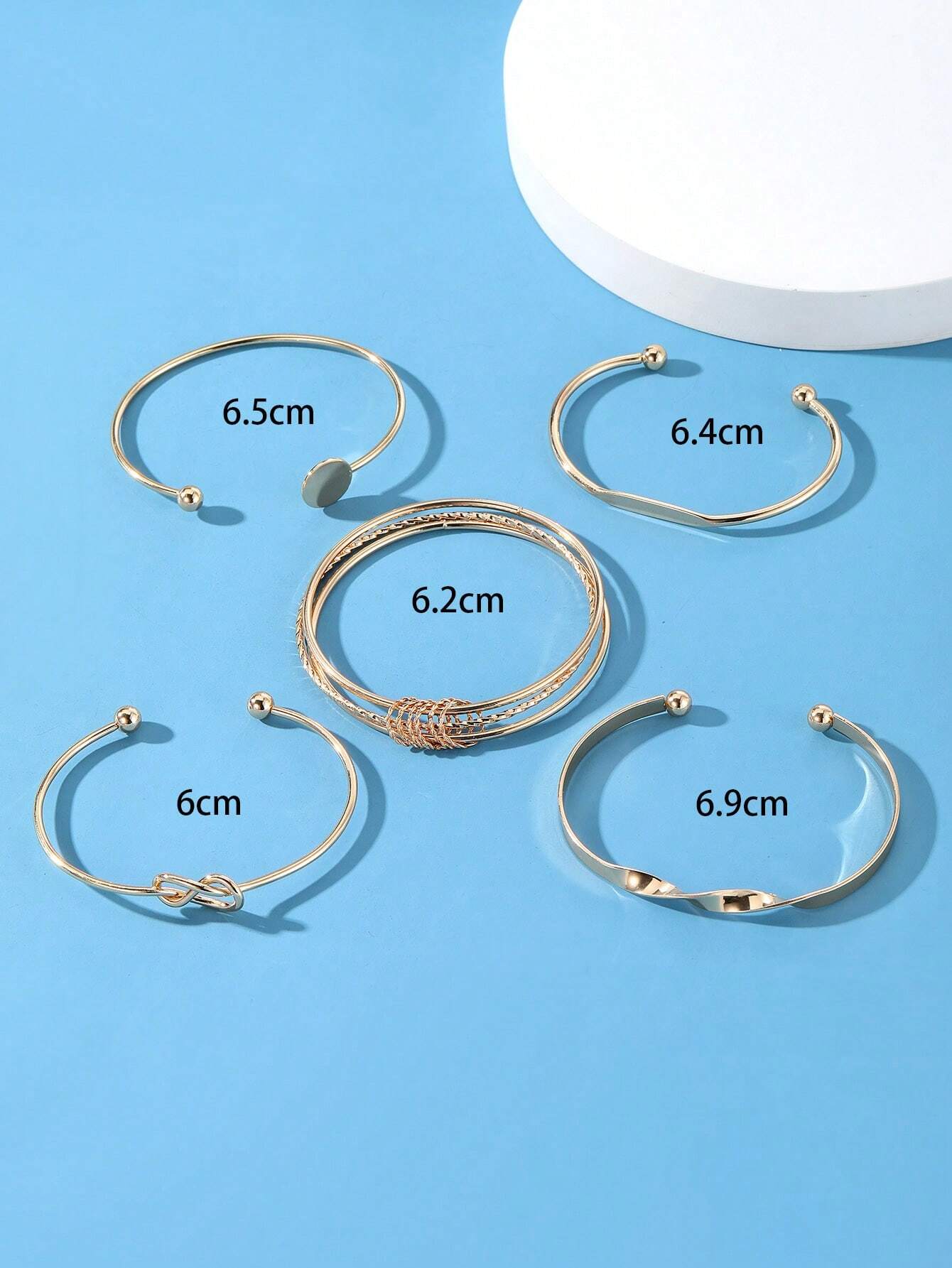 Bohemian Women’s Metal Bracelet Set