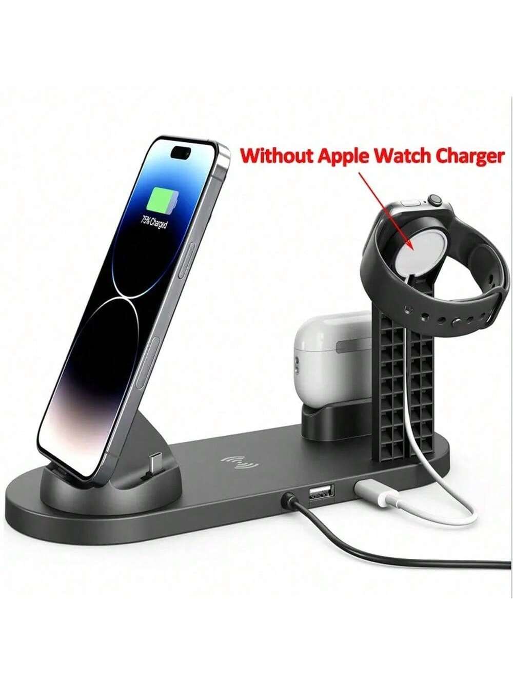 6-in-1 Multi-Device Charging Station