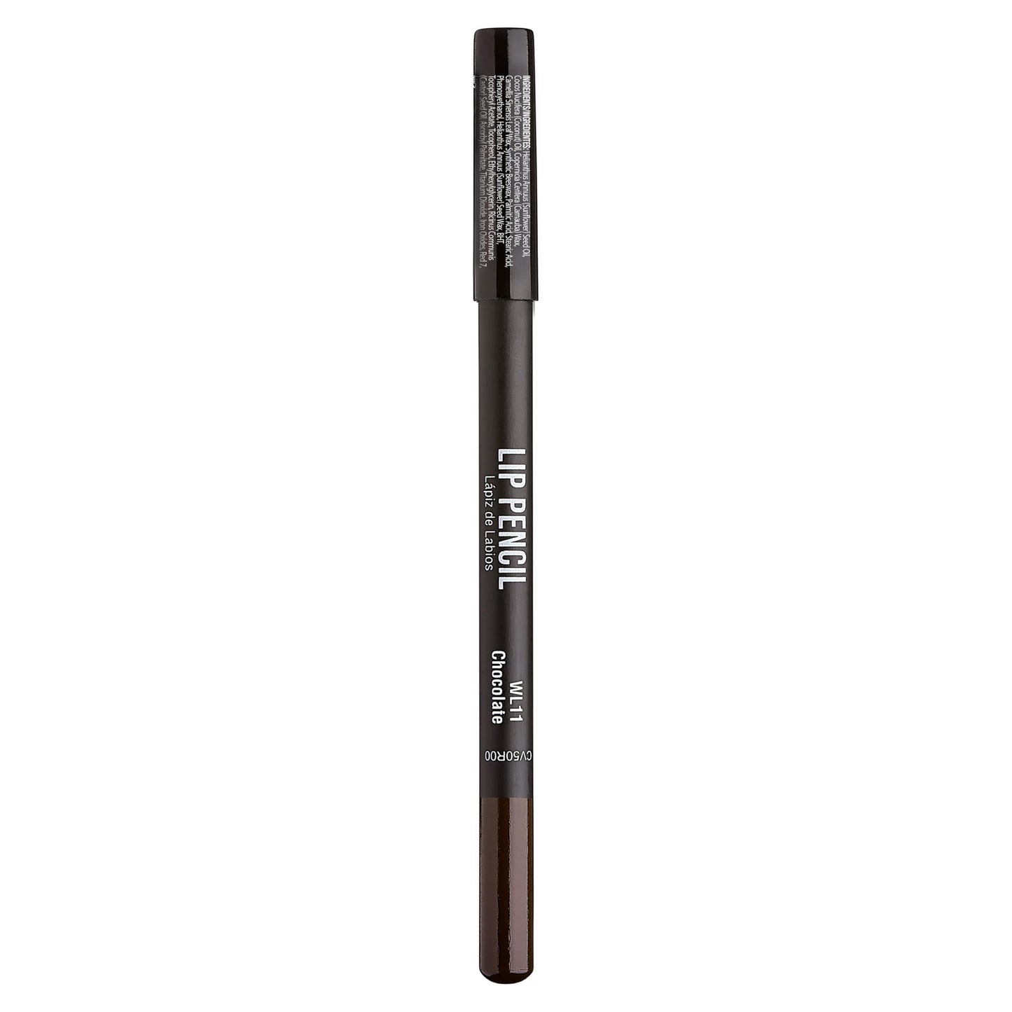 KISS NEW YORK Professional Slim Lip Pencil, Creamy Soft Lip Liner, Smooth Long-Lasting Rich Lip Color, Natural Lip Makeup, Water-Resistant Lip Crayon (Chocolate)