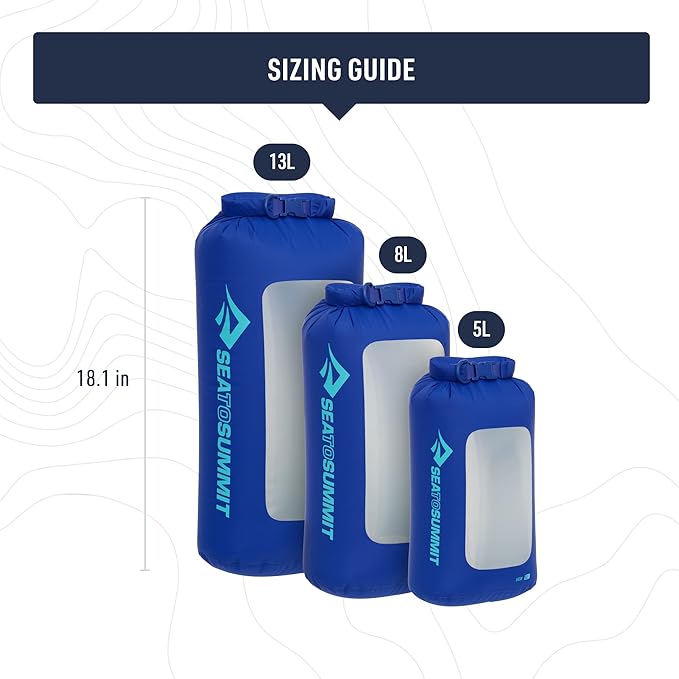 Sea to Summit View Dry Bag, See-Thru Dry Sack