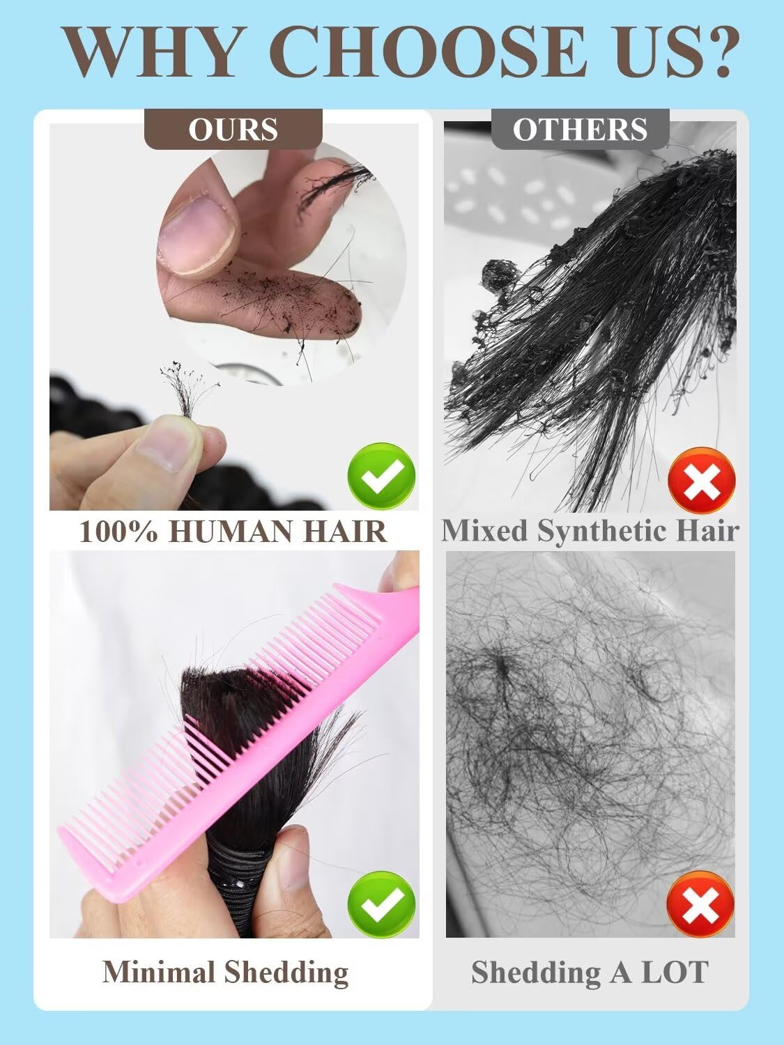350 Braiding Hair 100g 14 Inch Deep Water Wave Bulk Human Hair for Braiding 2 Bundle 12A Brazilian Virgin Copper Curly Human Hair Extensions for Boho Braids Wet and Wavy Dark Ginger Braiding Hair