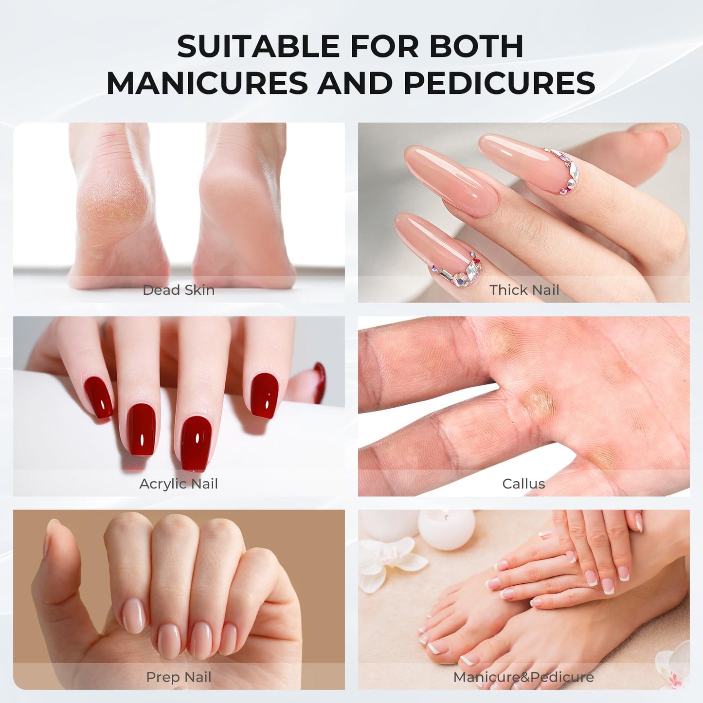 Lavinda Small Sanding Bands Nail Drill Bit, 80 Piece Extra Fine Sanding Bands for Nail Drill with 3.1mm Mandrel Bit for Acrylic Nails Gel Removing Shaping Polishing Nail Salon Use (240 Grit, Black)