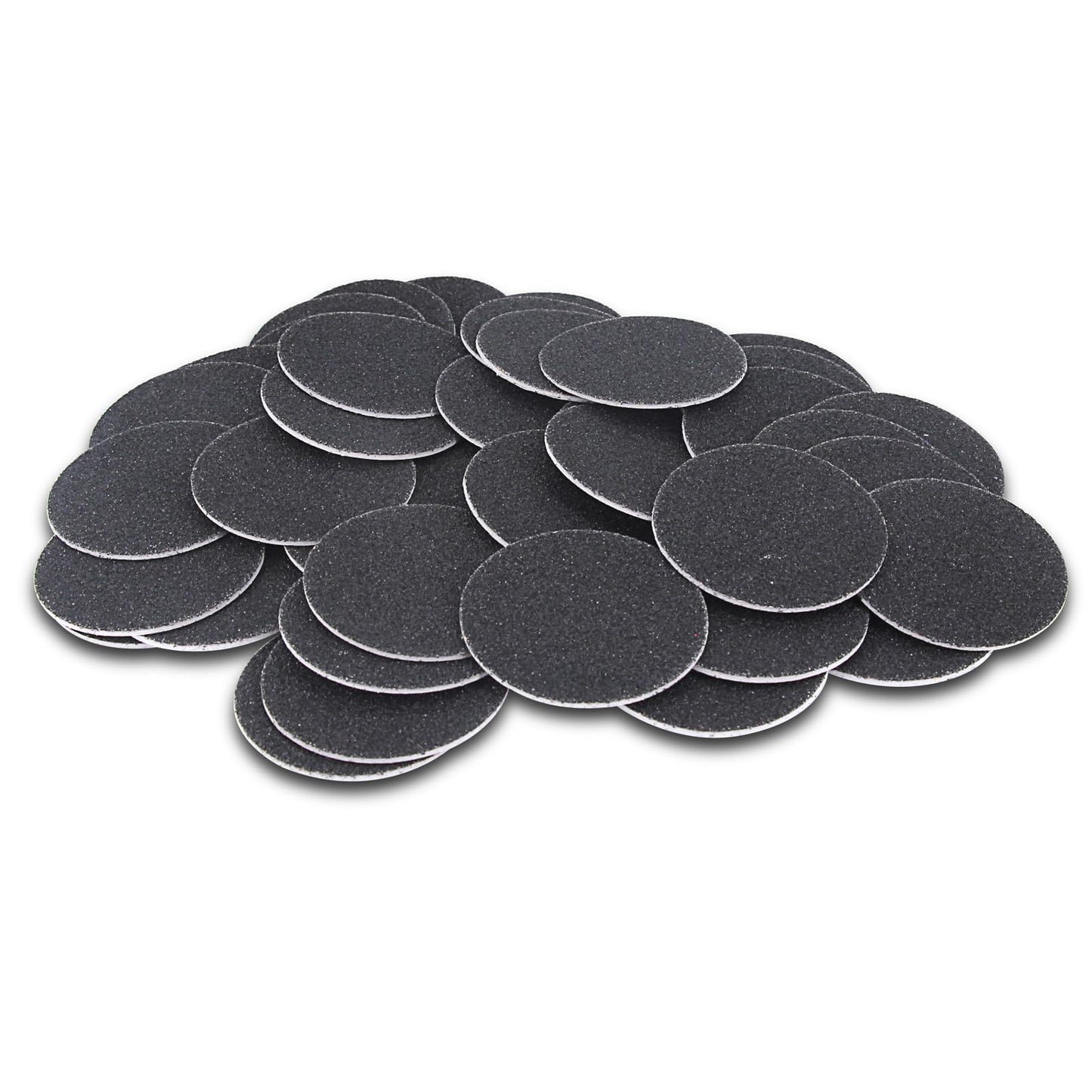 60pcs Replaceable Sandpaper Refill Discs for Electric Foot File Callus Remover Hard Dry Dead Skin Removal (Medium 100 Grit)