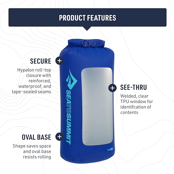 Sea to Summit View Dry Bag, See-Thru Dry Sack