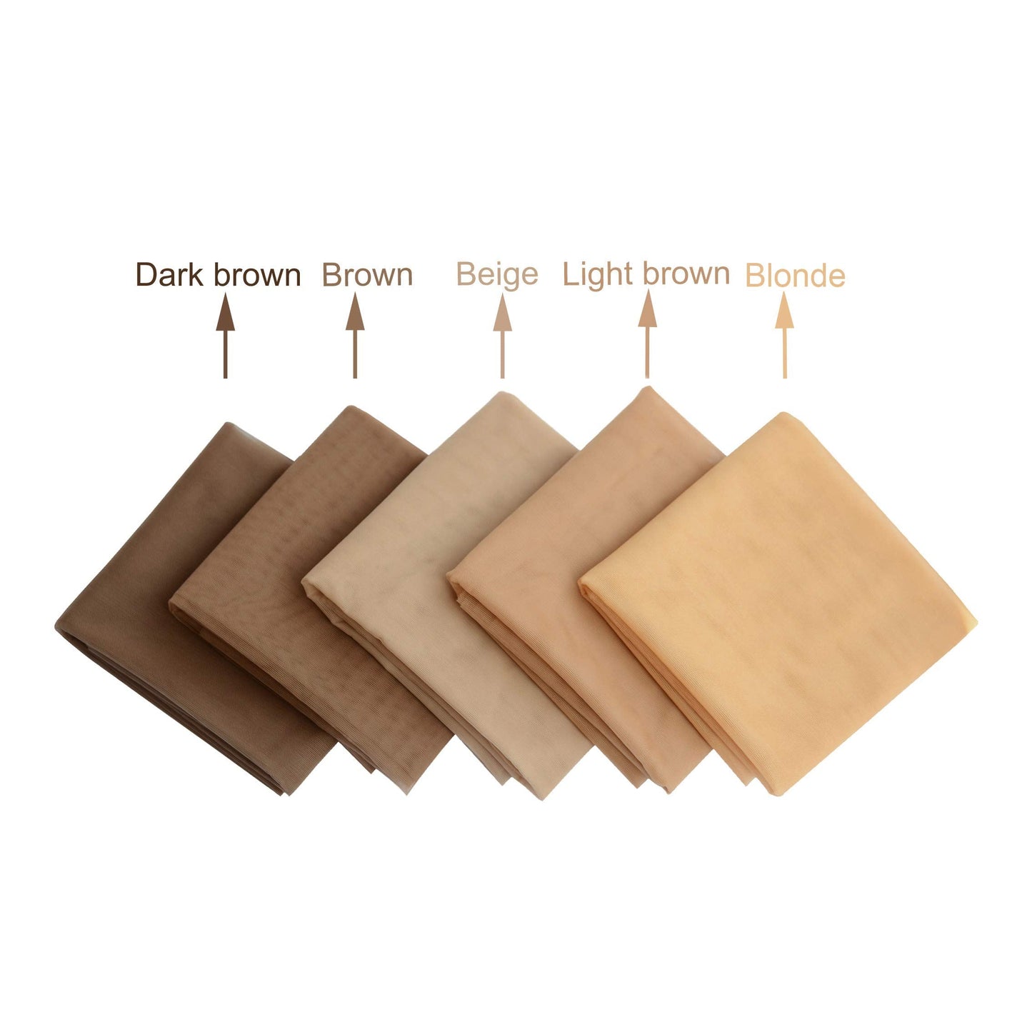 YANTAISIYU Swiss Lace Net for Making Wig Caps or Lace Closure (1 yard Blonde)