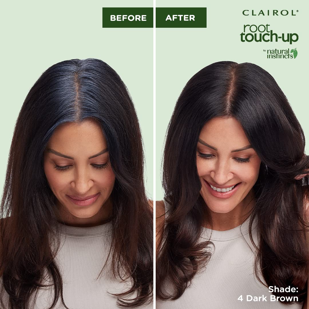 Clairol Root Touch-Up by Natural Instincts Permanent Hair Dye, 5G Golden Brown Hair Color, Pack of 1