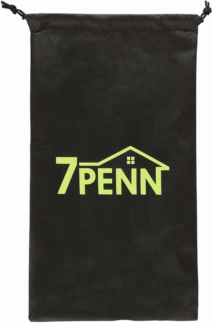 7Penn Ground Anchors Screw in 4 Pack - 16 Inch Red Spiral Dog Leash Ground Anchor Tie Down - Heavy Duty RV Canopy Stakes for High Wind Camping Tents with 475 lbs Pull Force