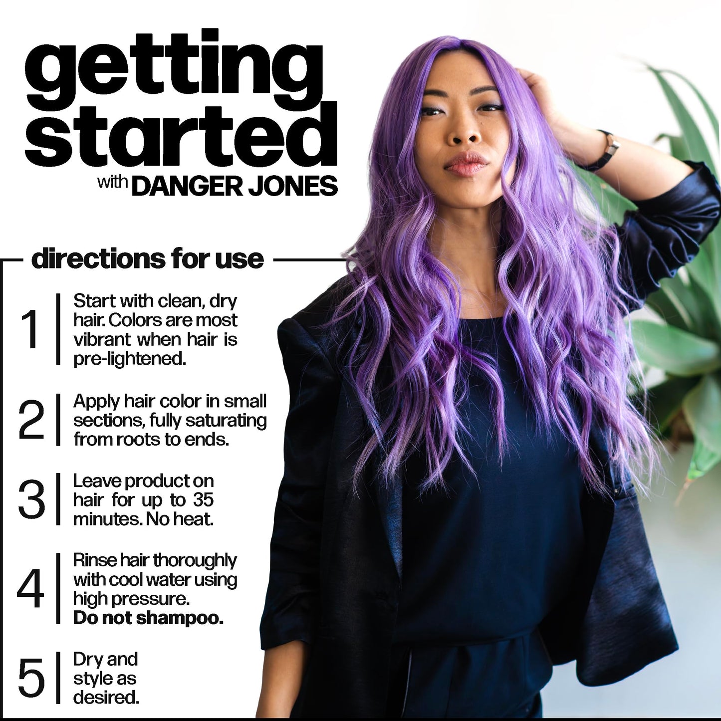 Danger Jones Semi-Permanent Hair Color (Empire - Green)