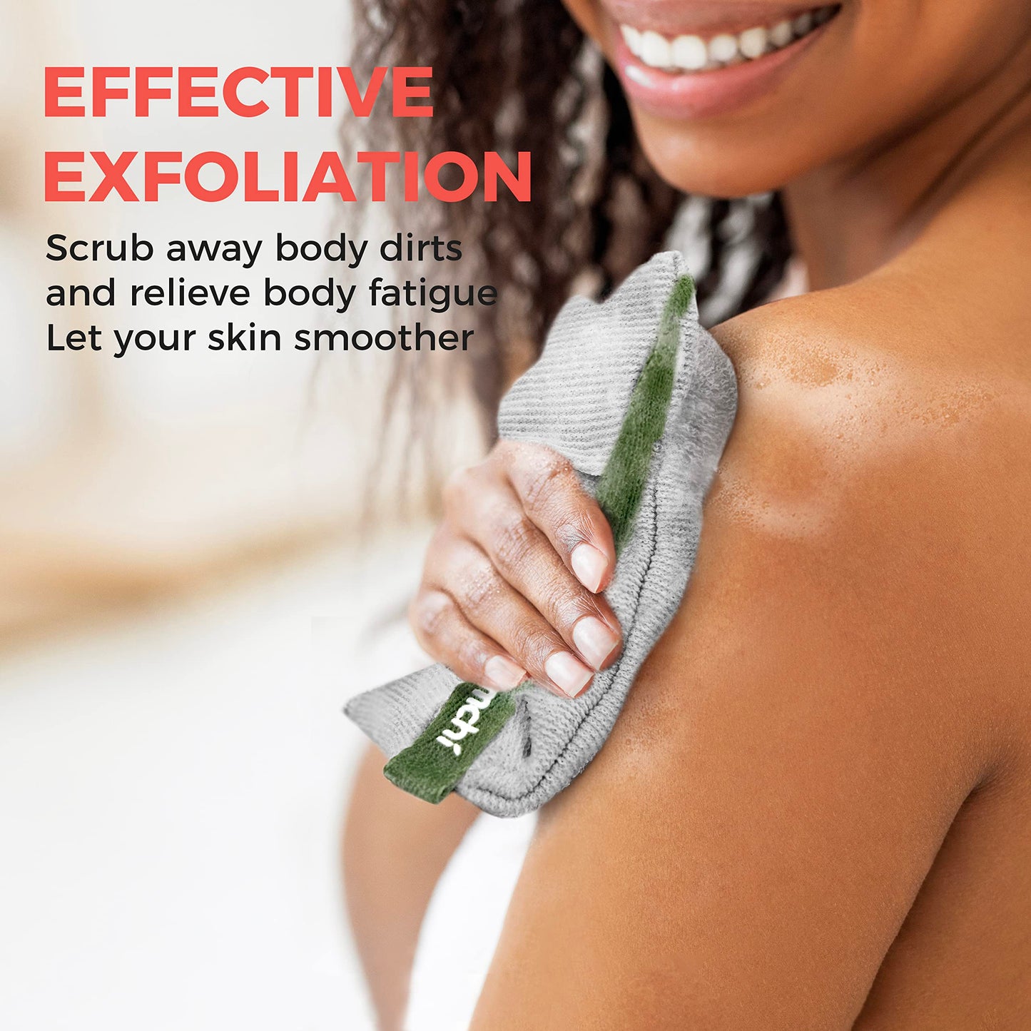 ZOMCHI 2 Pieces of Soap Bags with Gentle Roughness, Soap Savers for Bar Soap, Body Scrubbers for Use in Shower, Soap Exfoliating Bag