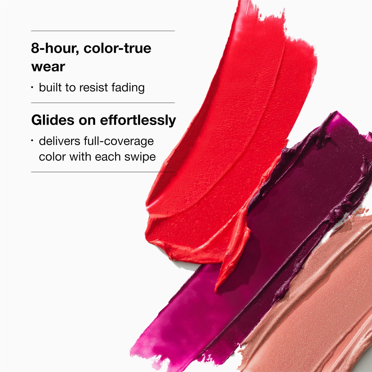 Clinique Pop Longwear Lipstick | Long Lasting, Satin, Matte + Shine, Blackberry Pop, 1 Count