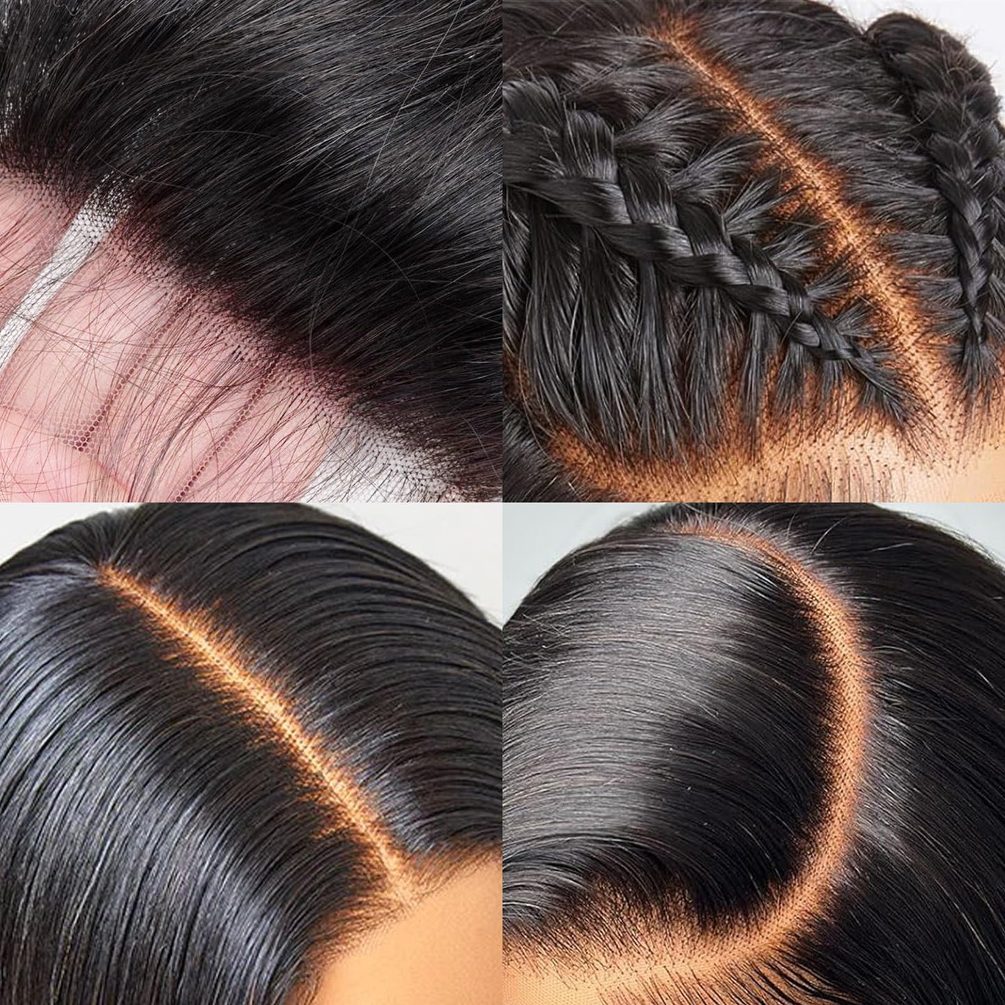 32 Inch Body Wave Lace Front Wigs Human Hair Pre Plucked 13x6 HD Transparent Lace Frontal Wigs Human Hair 180% Density Brazilian Virgin Human Hair Wig for Women with Baby Hair