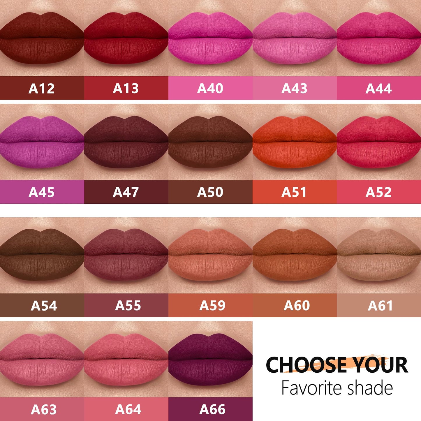 HANLADY Bright Pink Lipstick Long Lasting Lipsticks for Women Pigmented Smudgeproof Transferproof Vegan Cruelty Free Lip Makeup, A44 Hate Wave