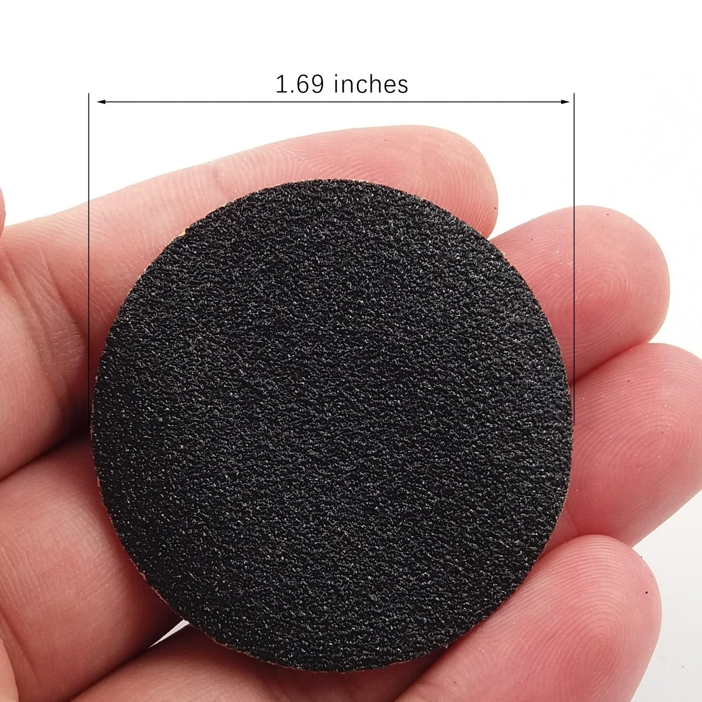 60pcs Replaceable Sandpaper Refill Discs for Electric Foot File Callus Remover Hard Dry Dead Skin Removal (Medium 100 Grit)