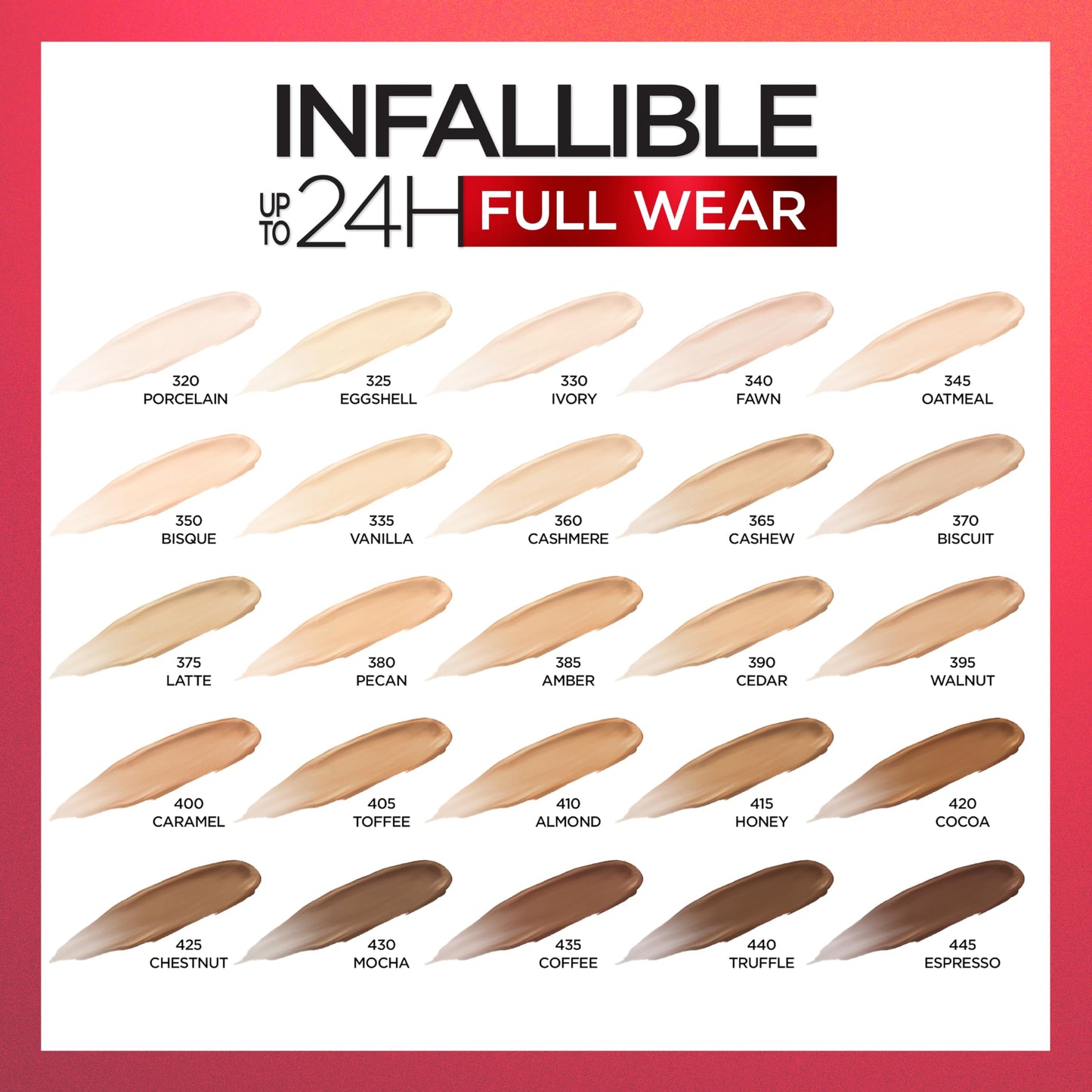 L'Oreal Paris Makeup Infallible Full Wear Waterproof Matte Concealer, Full Coverage, Bisque, 0.33 fl. oz.