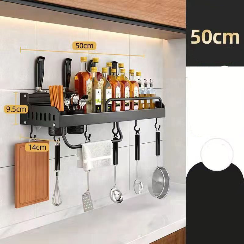 Kitchen Seasoning Shelf Wall – Convenient and Space-Saving Storage for Your Spices