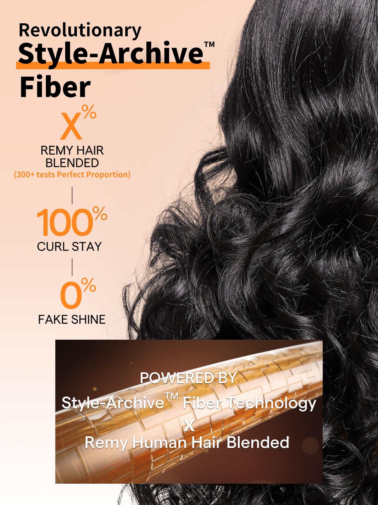 GORGIUS Black Wigs with Bang Body Wave Wig Long Natural Black Glueless Wavy Wig for Women Crafted with Style-Archive Technology: Premium Fiber, Realistic Look with True Scalp