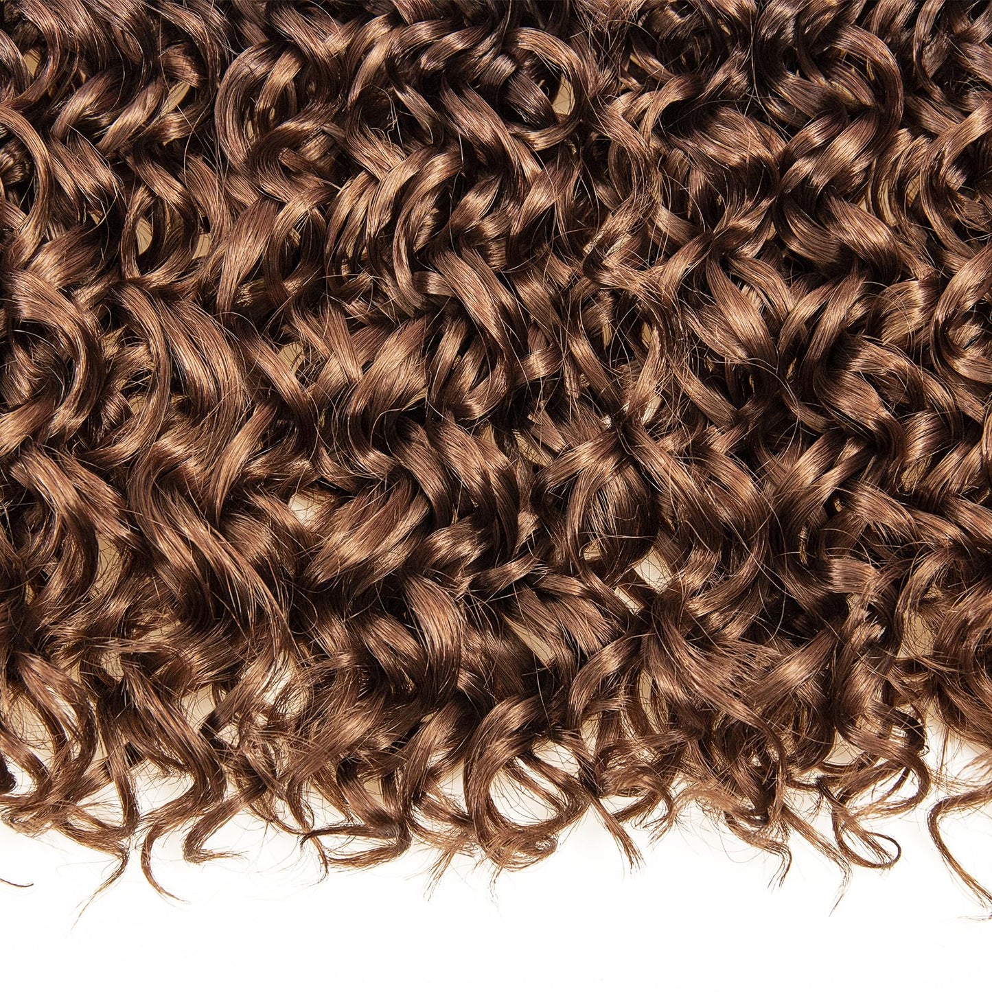 8 Packs Curly Crochet Hair GoGo Curl Crochet hair for Women Deep Wave Braiding hair,Synthetic Bohemian Crochet Braid Water Wave Crochet hair Extensions (C16, 18inch)