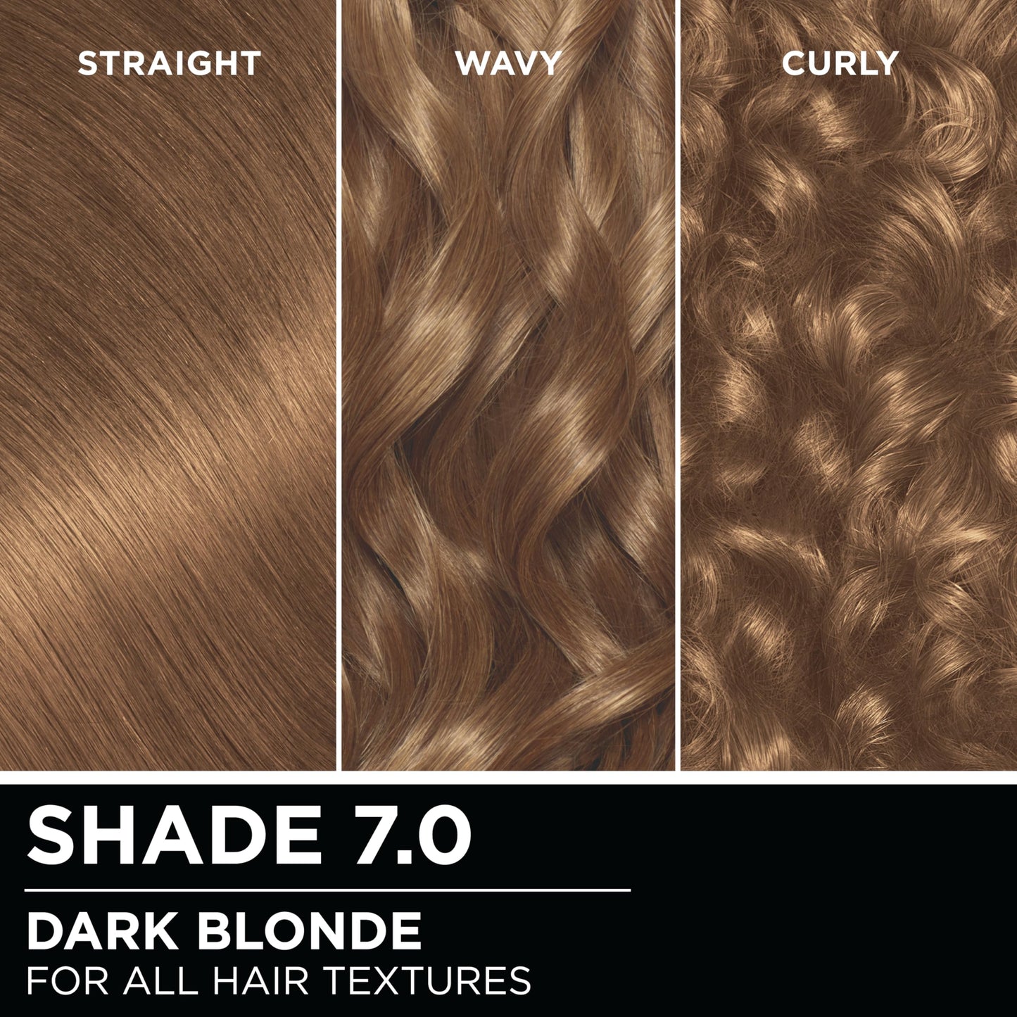 Garnier Hair Color Olia Ammonia-Free Brilliant Color Oil-Rich Permanent Hair Dye, 7.0 Dark Blonde, 2 Count (Packaging May Vary)