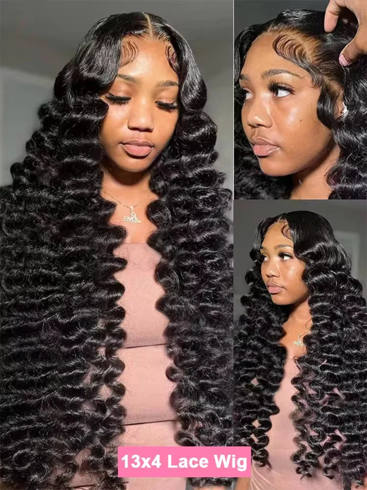 Mossily 40-Inch Loose Wave Wig