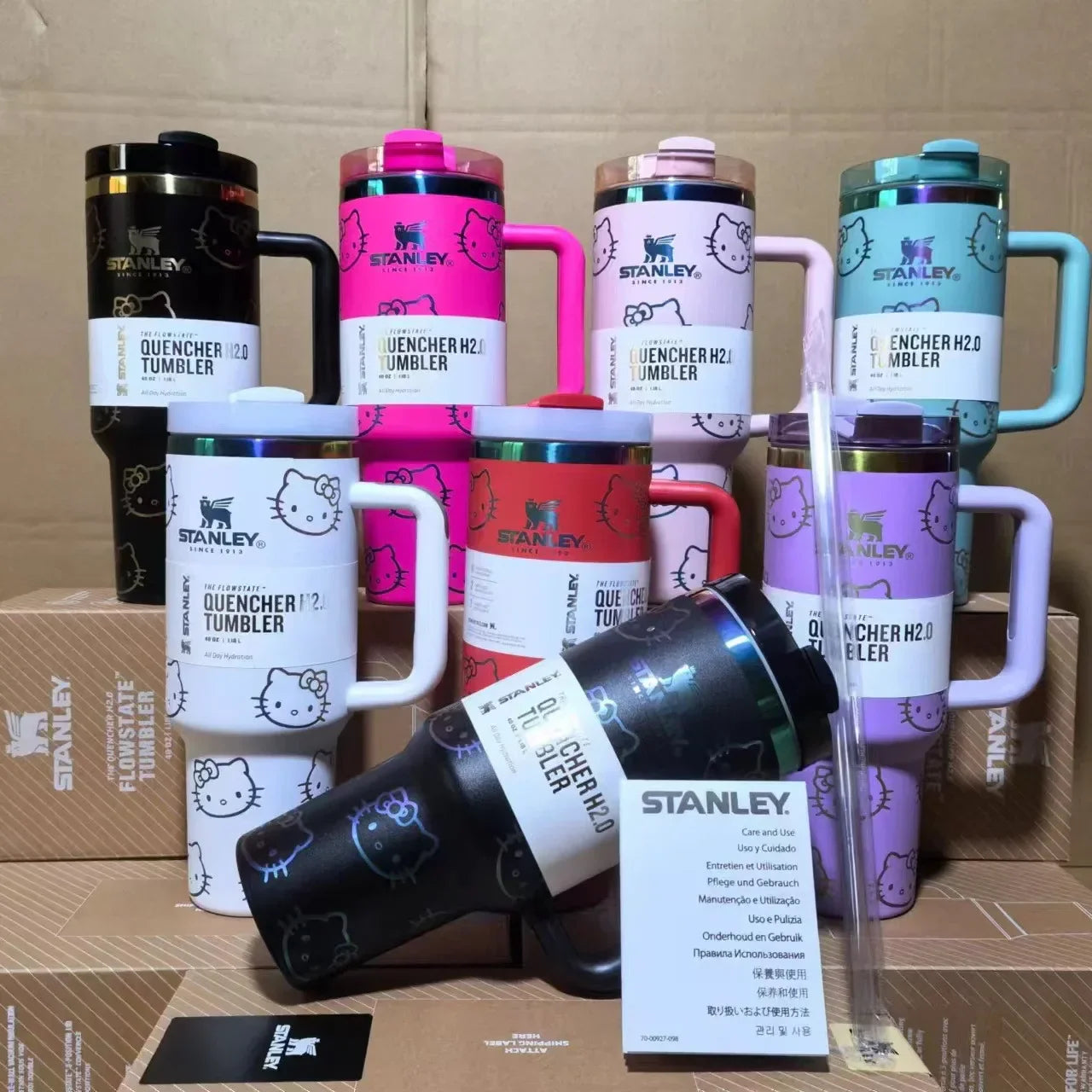 Stanley Quencher 40oz Travel Tumbler