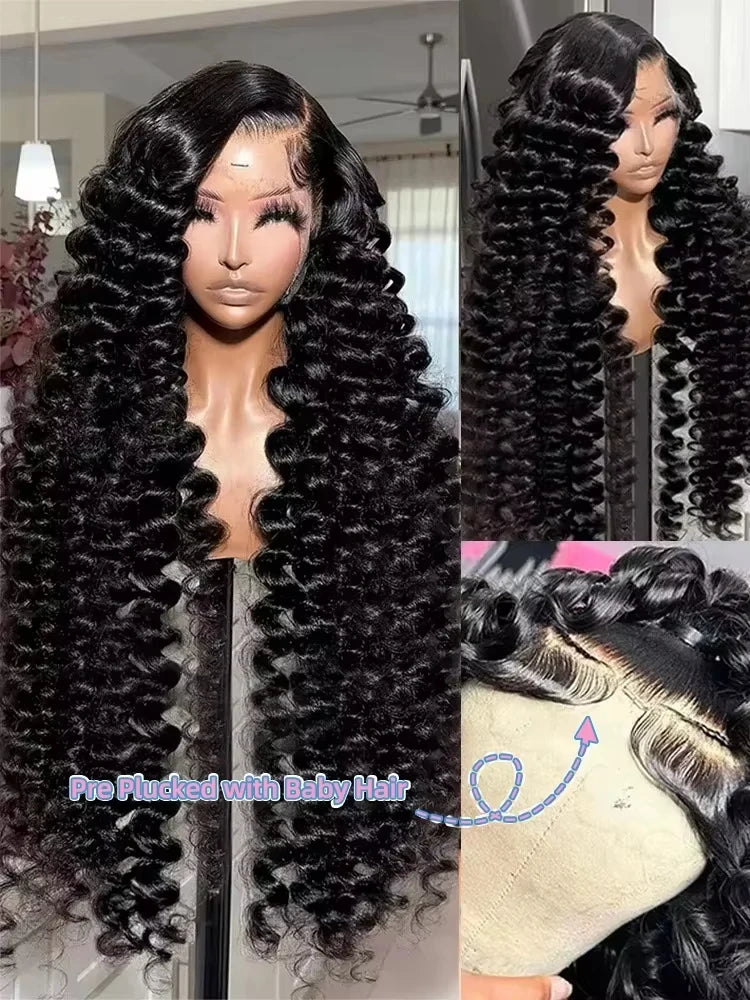 Mossily 40-Inch Loose Wave Wig