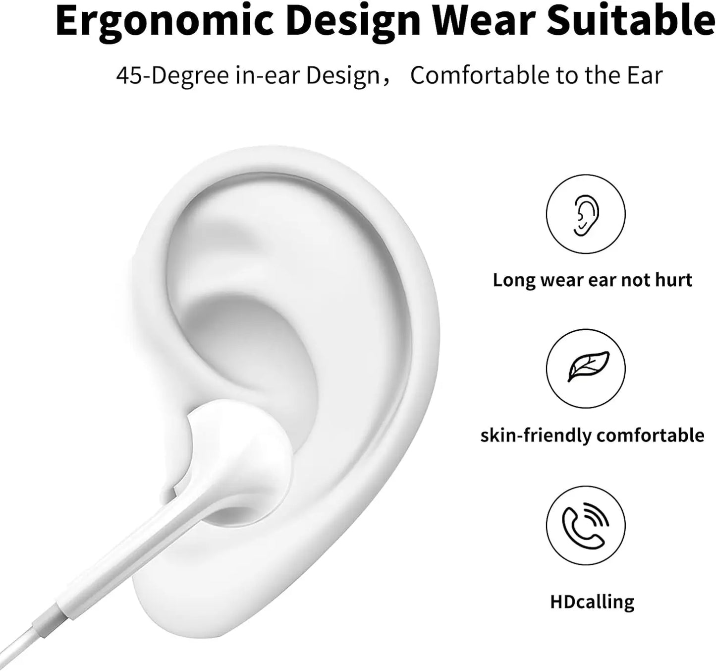 Original Wired Earphones for iPhone