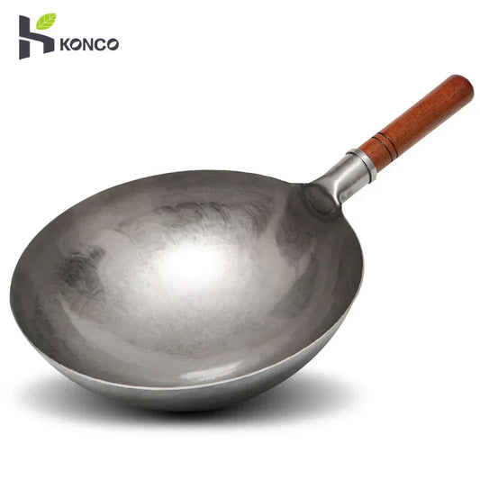 No-Coating Non-Stick Iron Wok