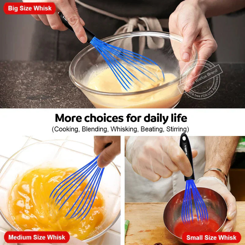 Walfos 3-Piece Whisk Set
