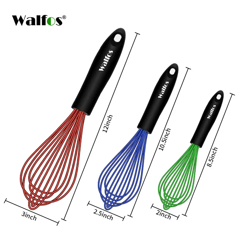 Walfos 3-Piece Whisk Set