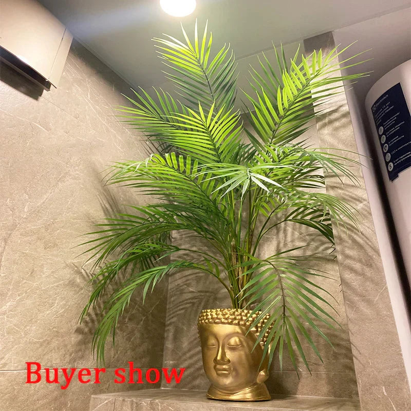 Large Artificial Palm Monstera Tree