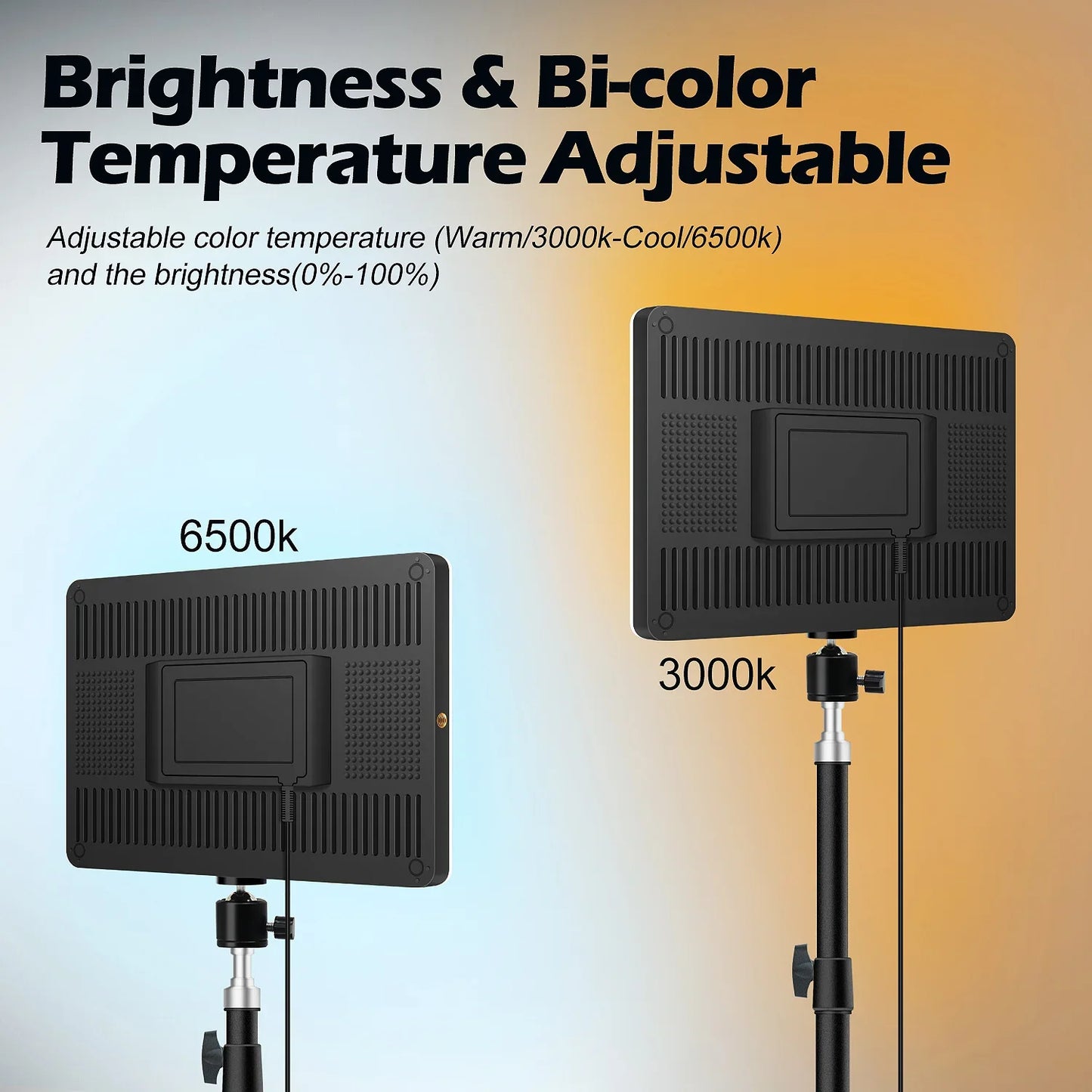 LED Video Light with Tripod