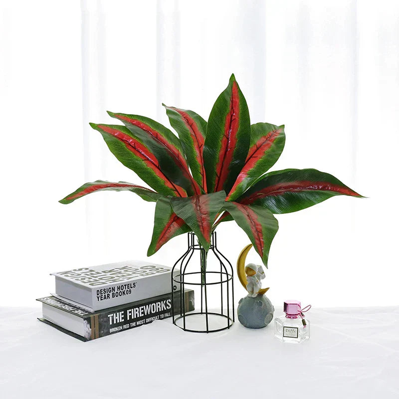 Artificial Monstera Bamboo Plant