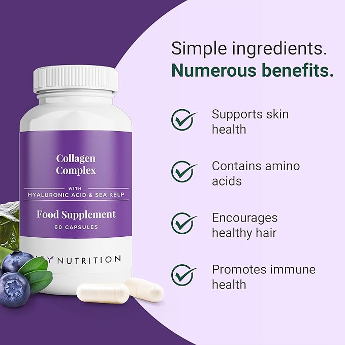 Hey Nutrition Collagen Complex Hyaluronic Acid & Sea Kelp