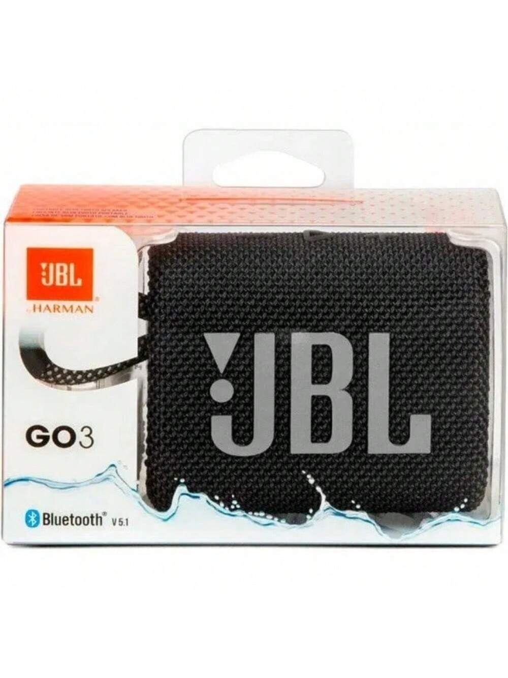 JBL Go 3 Bluetooth Speaker – Mini Portable Wireless, Stereo Bass Sound