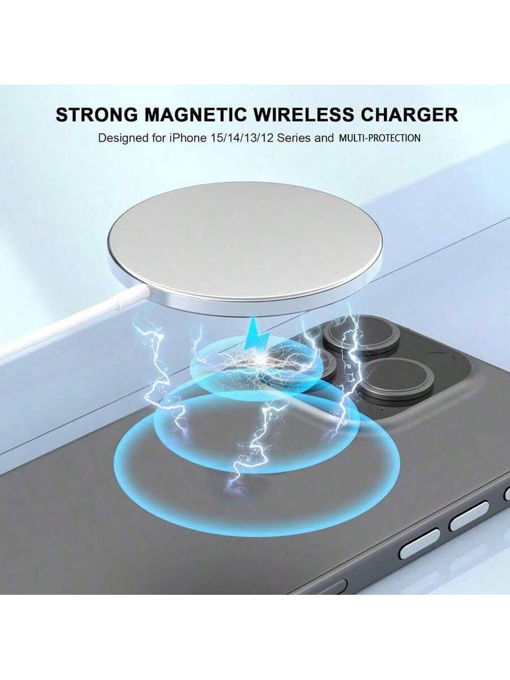 Magnetic Wireless Charger Pad for iPhone