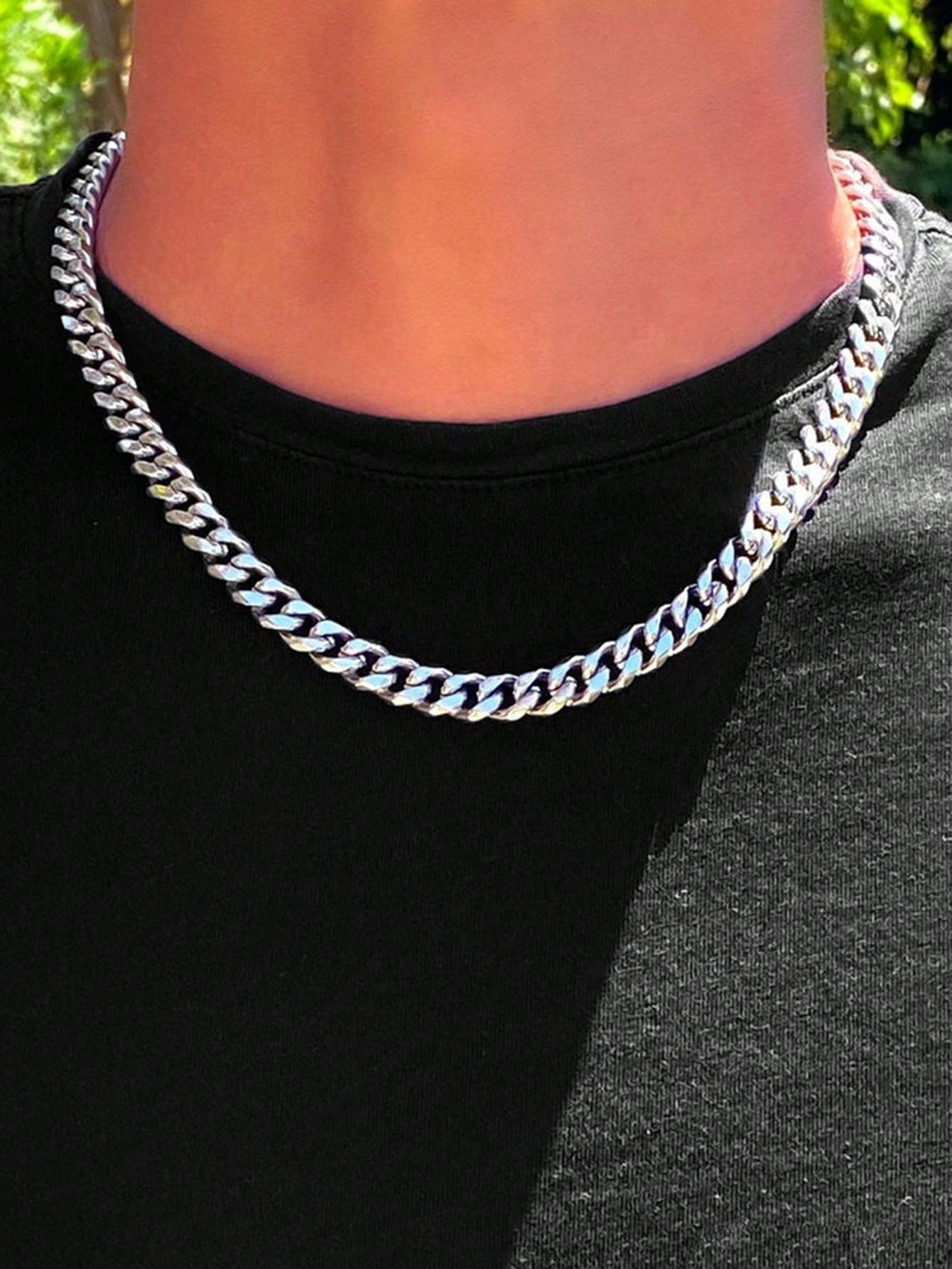 Men’s Stainless Steel Chain Necklace
