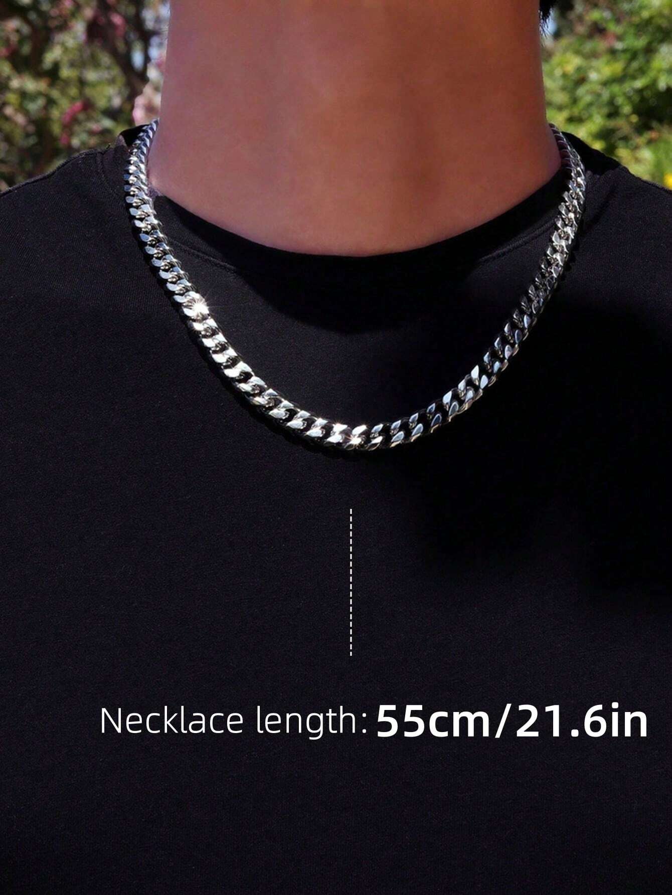 Men’s Stainless Steel Chain Necklace